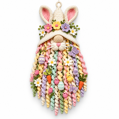 Easter Bunny Crochet Door Hanger DIY Kit